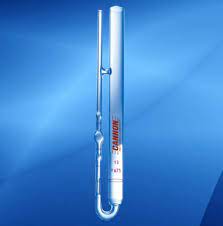 U TUBE GLASS VISCOMETER CANNON MANNING VACUUM USA MAKE -  SIZE NO. 12
